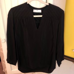 Amanda Uprichard Black Blouse